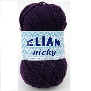 Elian Nicky ~ tmavě fialová 1088