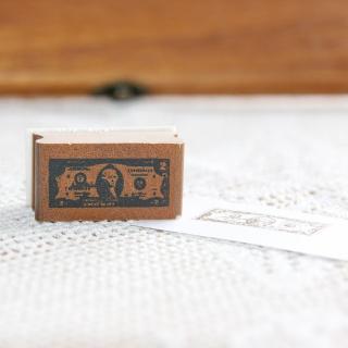 Dřevěné razítko ~ bankovka