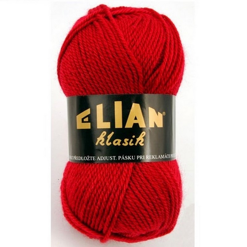 Elian Klasik ~  světlejší červená 207