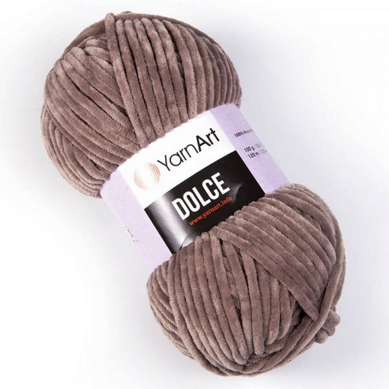 Příze DOLCE ~ 754 ~ šedohnědá
