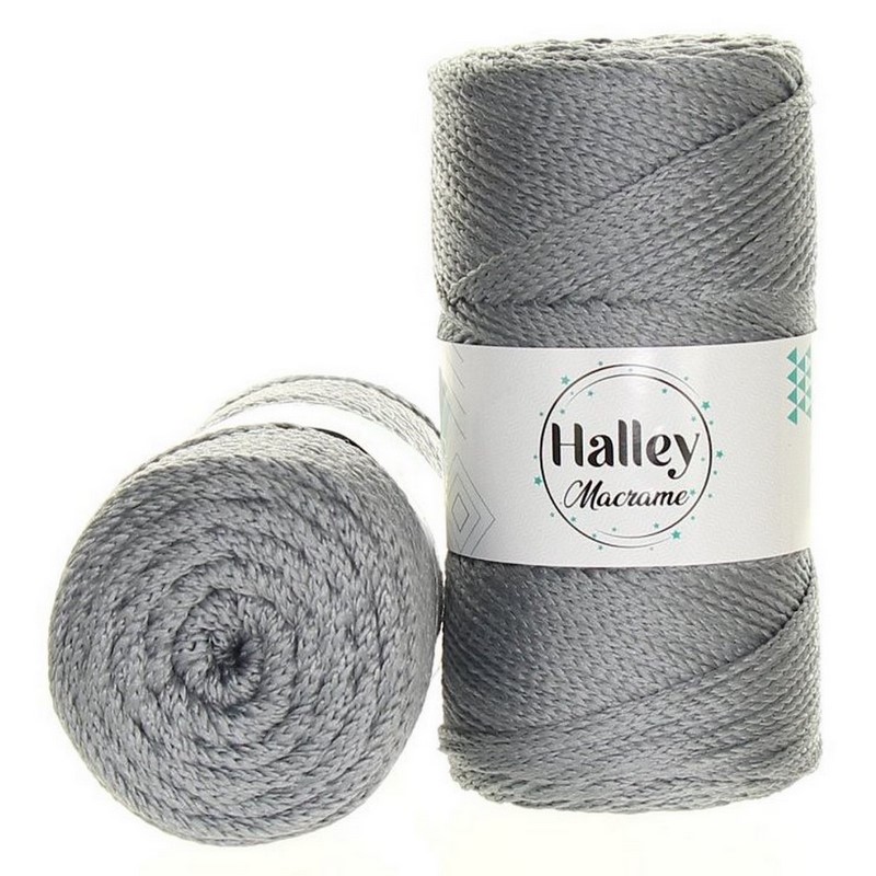 Příze Halley Macrame ~ 3 mm ~ šedá 29