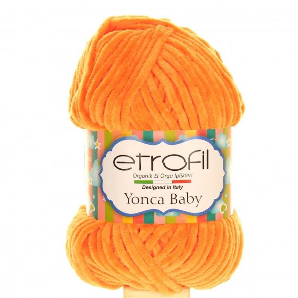 Příze YONCA Baby ~ 70290 ~ oranžová