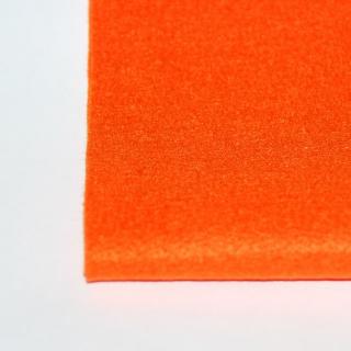 Dekorační filc ~ 1-2 mm ~ 20x30 ~  oranžová