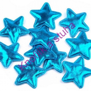 Dekorativní hvězdička ~ 30 mm ~ modrá