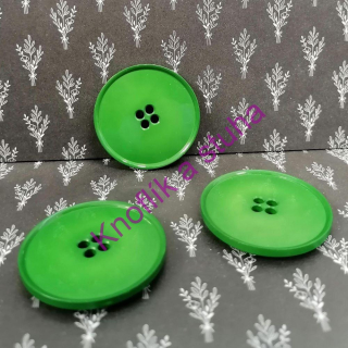 Plastový knoflík ~ 38 mm ~ zelený